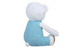 China Customized White Bear Plush Toy , Huggable Stuffed Animals For Kids supplier