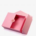 Unique pink magnetic Gift Box with Custom Design packaging for cosmetics products for sale