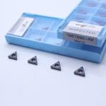 TCMT110204 Tungsten Carbide Insert for Internal Turning PVD Coated PSF Finish Chipbreaker Grey Color Alloy Steel Workpiece for sale