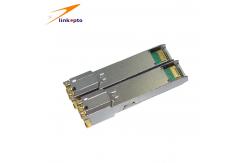 China 10/100M Copper-T SFP RJ45 100M Pluggable Module , RJ45 Alcatel Lucent Transceiver supplier