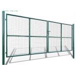 Outdoor H2.4m Expandable Metal Garden Fence Gate for sale