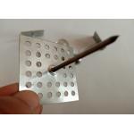 40x40mm Perforated Base Insulation Pins For Hvac System for sale