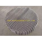 250 Y Metal Plate Distillation Tower Packing 800mm Round Shape Structured Packing for sale