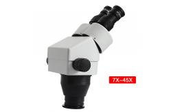 China Universal Spring Bracket Jewelers Bench Microscope Super Clear supplier