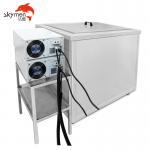 Single Groove Ultrasonic Cleaning Machine 640L Wax Oil Removal Large Scale for sale