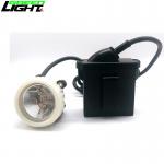 IP67 Rechargeable Miners Headlamp For Hard Hat 10000Lux 3.7V 450mA for sale
