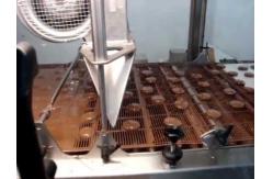 China Chocolate Enrober Wire Mesh Conveyor Belt Stainless Steel Metal Smooth Surface supplier