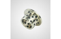 China Self Lubricating Flanged Bronze Bearing For Continuous Casting Machines supplier