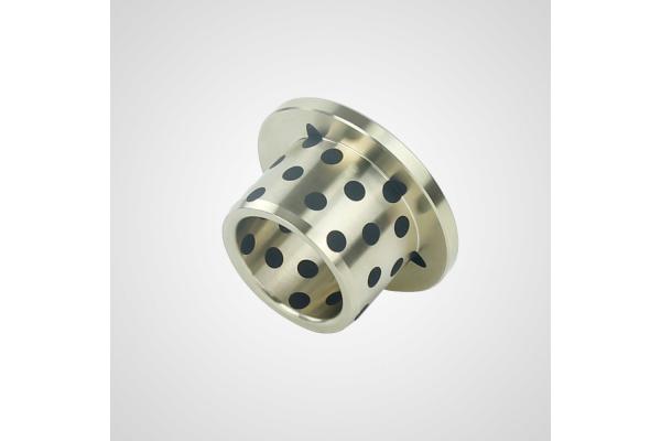 Self Lubricating Flanged Bronze Bearing For Continuous Casting Machines