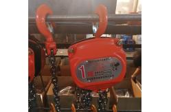 China 1 Ton 12m Lifting Pulley Block Tension Application Iron Hand Chain supplier