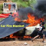 Suntex Car Fire Blanket Silicone Fire Blanket High Temperature Resistance for sale