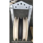 MC Nylon Sheaves Conductor Stringing Blocks Transmission Line Construction for sale
