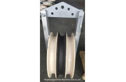China MC Nylon Sheaves Conductor Stringing Blocks Transmission Line Construction supplier