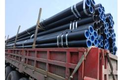 China 6m 12m ERW Steel Pipes And Tubes Round For Construction Structure supplier