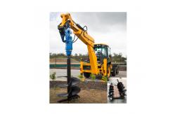 China One Man Hydraulic Earth Augers Custom Excavator Drilling Machine supplier