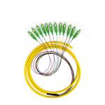 12 Color Bundle Sc Apc 1M Fiber Optic Pigtail Single Mode for sale
