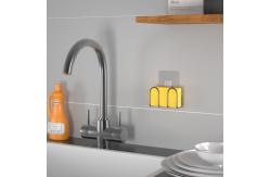 China WGO SS304 Kitchen Sink Caddy Organizer Self Adhesive No Install Tools Needed supplier