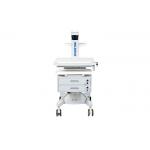 Plastic Adjustable Medical Trolleys For Doctor Ward Inspection for sale