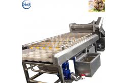 China High Pressure Brush Potato Washing Machine , Fruit And Vegetable Cleaner Machine supplier