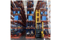 China Warehouse Heavy Duty Pallet Rack Shelving VNA Very Narrow Aisle Racking System supplier