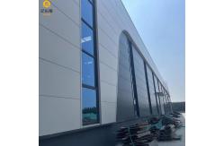 China Strong Prefabricated Steel Structure Building Steel Sheet or Sandwich Panels Ideal Wall supplier
