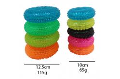 China Donut Shape Squeaky Pet Chew Toys For Dog Training Fetching Teething supplier