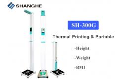 China Portable Digital Medical Height And Weight Scales Folding With Printer RS232 Serial supplier