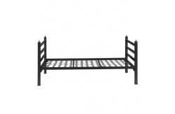China Home Space Saving OEM Single Metal Bed Frame supplier