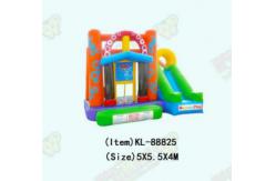 China Adult Inflatable Castles With Colorful Circular Patterns supplier
