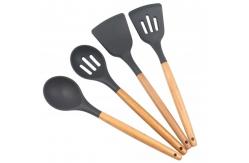 China Household Silicone Spatula Spoon Set supplier