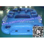 Large Rental  Inflatable Water Games , Commercial Inflatable River Floats for sale