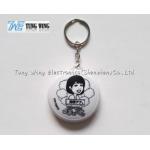 ABS Music Keychain , Music Keyring 2D 3D Process With Customized Logo / Sound