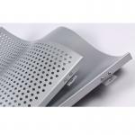 Curved Aluminum Metal Ceiling 19mm Height PVDF coating