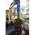 Excavator Attachment Earth Auger Drill For 6-10 Ton Digger for sale