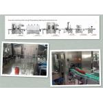 Food Grade Sauce Filling Capping And Labeling Machine No Leakage No Pollution for sale