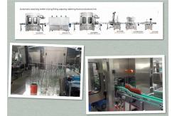 China Food Grade Sauce Filling Capping And Labeling Machine No Leakage No Pollution supplier