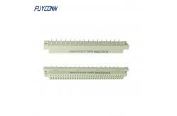 China 2.54mm Pitch Connector Female DIN41612 Eurocard Connector With Vertical Terminal supplier