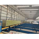 80mm Rockwool Sandwich Panel Sound Insulation Lightweight Fireproof Polyurethane for sale