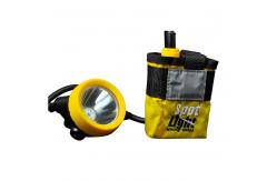 China 20000 Lux Underground Coal Mining Light Rechargeable LED Miner Cap Lamp With Charger supplier