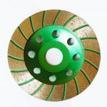 OEM Diamond Turbo Cup Wheel , Turbo Cup Grinding Wheel For Stone for sale