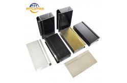China Bronze Anodized Natural Aluminium Profiles for Windows Drilling Punching supplier