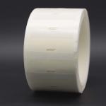 48x20-9mm Cable Adhesive Label 1mil White Matte Translucent Water Resistant Vinyl Cable Label for sale