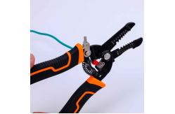 China 175mm 65Mn Scrap Wire Stripper Cable Wire Stripper Crimper 105g supplier