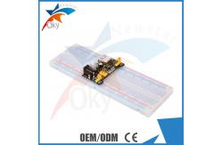 China Arduino Compatible Arduino Controller Board , MB102 Breadboard 3.3V / 5V supplier
