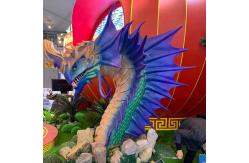 China Mechanical Animatronic Dragons Waterproof Theme Park Dinosaur supplier