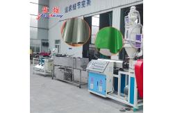 China 35KW Hard Plastic Profile Production Line Customizable PVC Profile Extrusion supplier