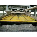 30mm thickness horizontal vibrating pu screen mesh with yellow color for sale