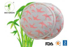 China Nursing Bra Bamboo Breast Pads With Soft Material Customized Printed Log Available supplier