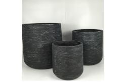 China Customed Fiber Clay Planter For Gardening Needs And Affordable supplier