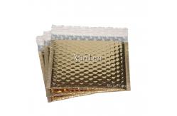 China Gold Metallic Bubble Mailing Envelopes 6 * 10 Anti - Tremble Gloss For Packaging supplier